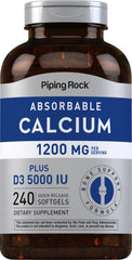 Piping Rock front bottle view showing label and quantity, clear supply benefit