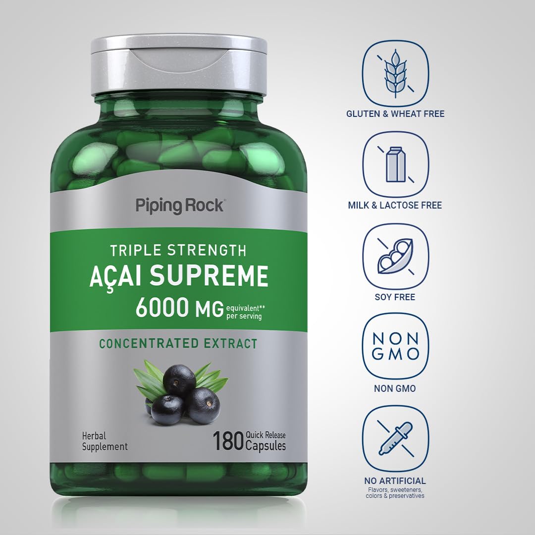 Piping Rock single capsule texture close-up showing smooth finish for easy swallowing benefit