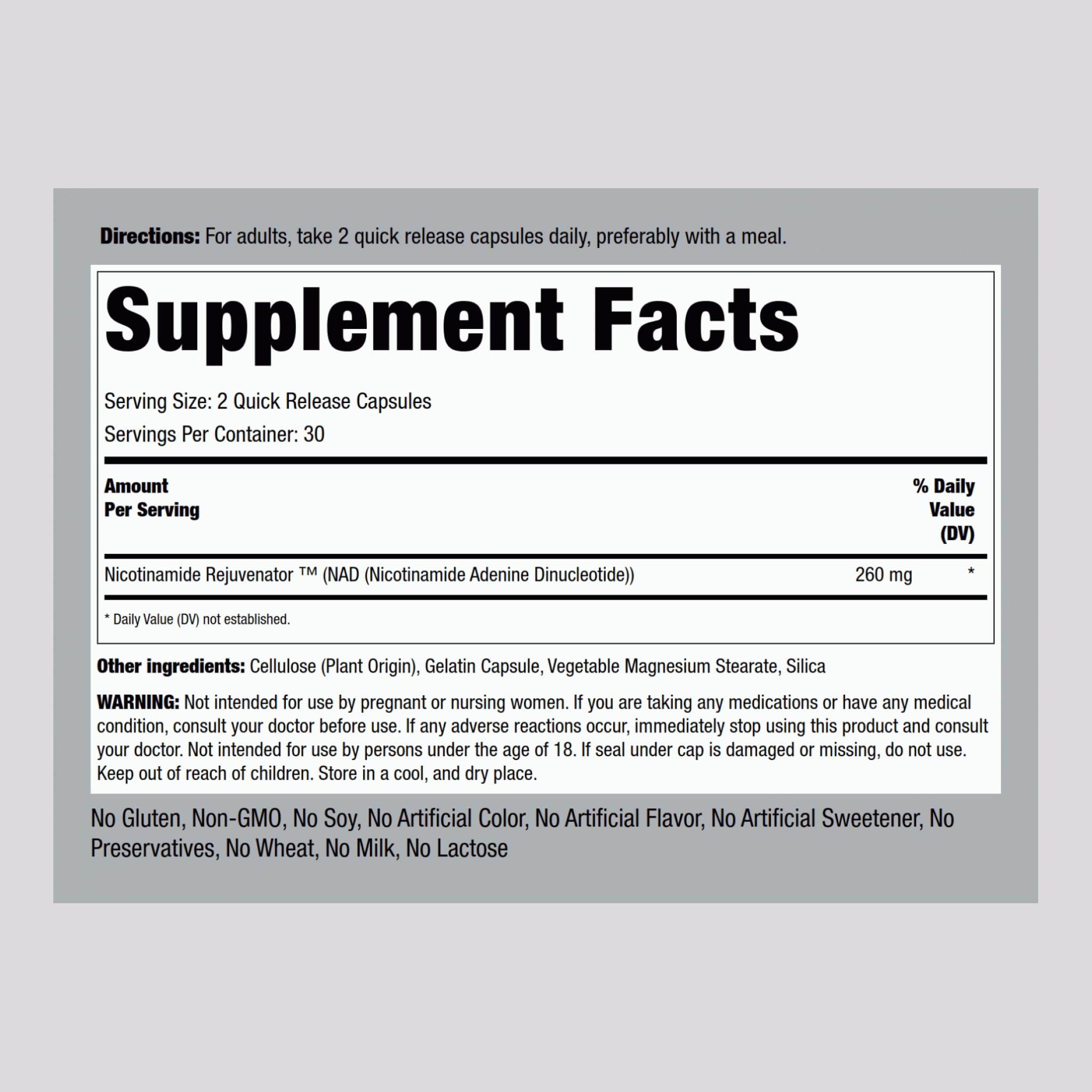 Piping Rock capsules close-up highlighting capsule appearance and fast-release benefit