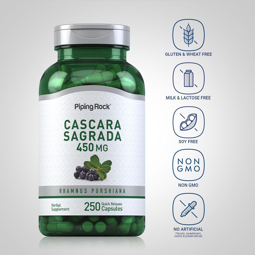 Piping Rock supplement facts label clear view showing tested ingredient transparency