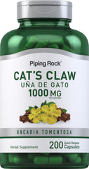 Piping Rock Cat's Claw Capsules bottle front label