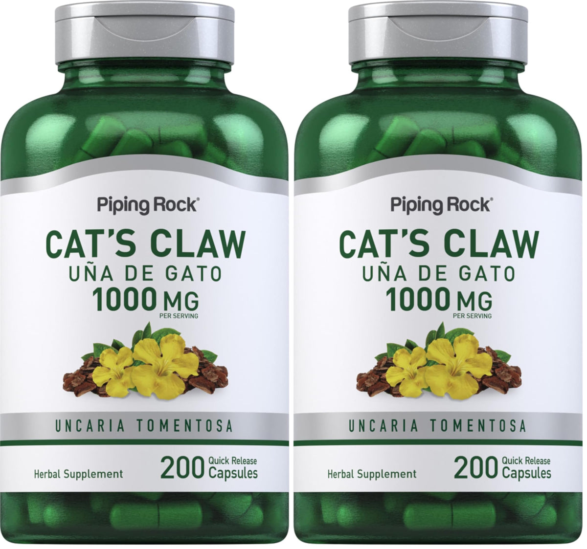 Cat's Claw cat's claw 1000mg bottle with 200 capsules