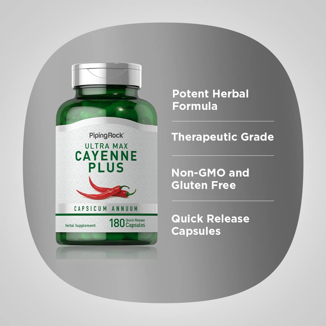 Piping Rock product label close-up listing ingredients and clarity