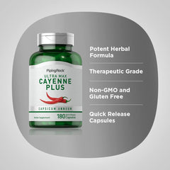 Piping Rock product label close-up listing ingredients and clarity