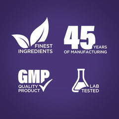 Ingredients and purity statement on Cayenne Pepper Drops packaging