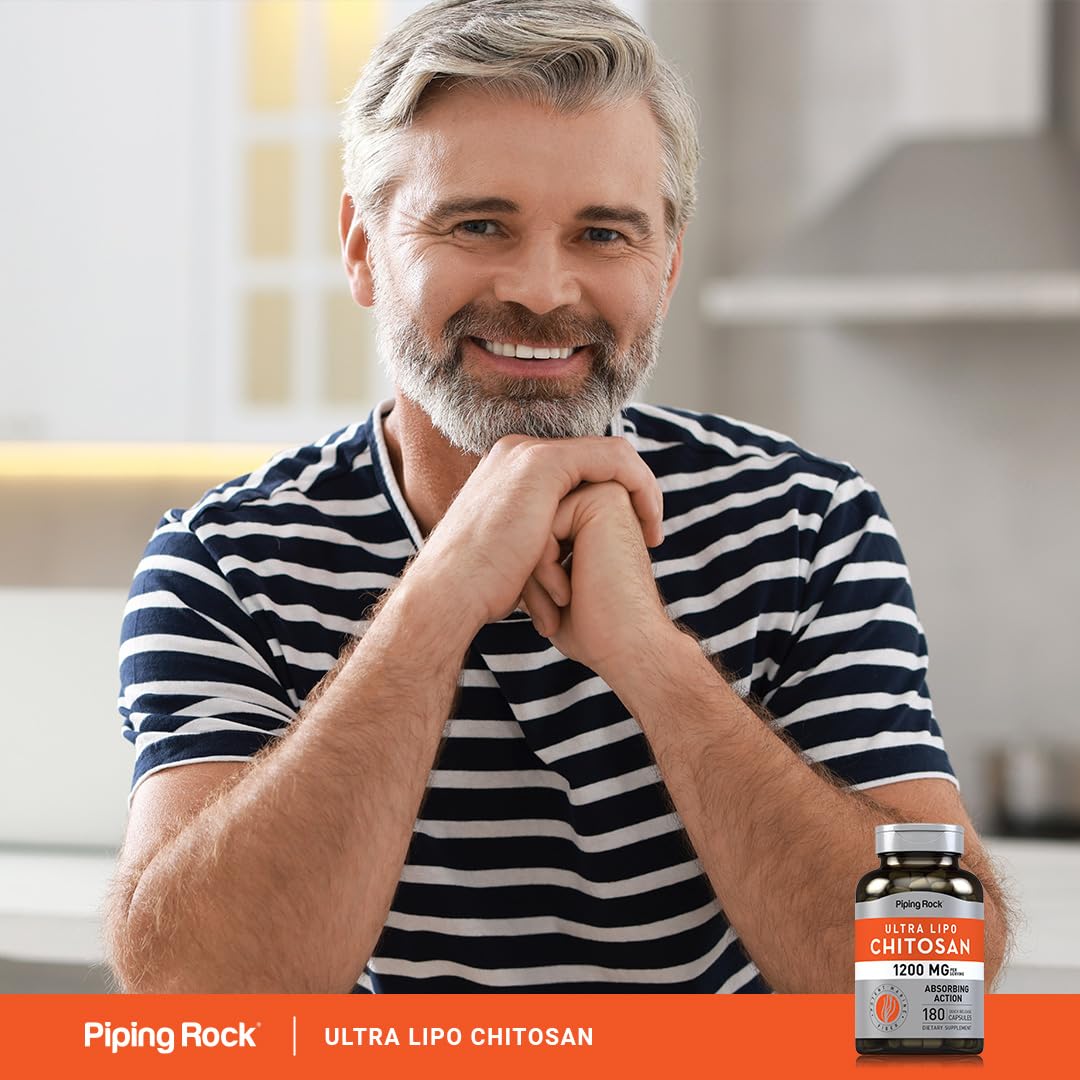 Piping Rock capsule in hand demonstrating bottle size and portion benefit