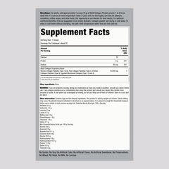 Piping Rock powder on a scoop highlighting one-scoop serving convenience and dosage benefit