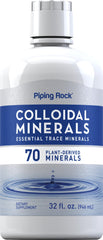 Piping Rock front packaging showing bottle and clear ingredient claims for trust