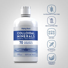 Piping Rock liquid texture drop demonstrating clear colloidal consistency and easy mixing