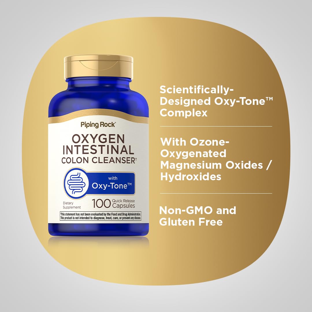 Piping Rock open bottle with capsules visible for supply clarity