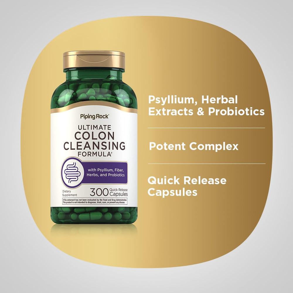 Ingredients: psyllium husk, fiber, herbal extracts, probiotics