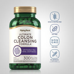 Piping Rock Colon Cleanse Pills label