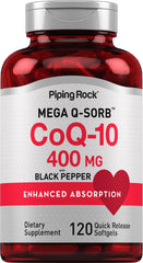 Piping Rock front packaging showing bottle and 120-count for convenience
