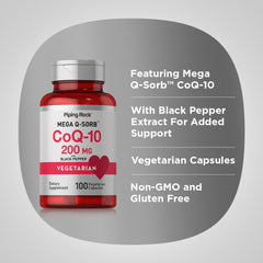Piping Rock capsule in hand showing size and convenient daily dosing