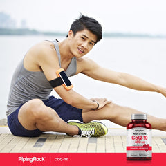 Piping Rock supplement label and ingredient panel emphasizing tested quality