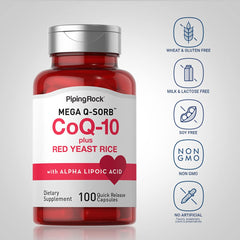 Close-up of quick-release capsules