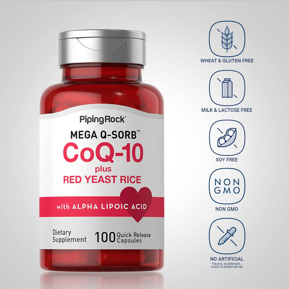 CoQ10 with Red Yeast Rice and Alpha Lipoic Acid