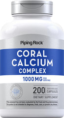 Piping Rock front bottle view showing product label and 200 capsules benefit clarity