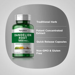 Piping Rock label detail highlighting non-GMO and gluten-free benefits and testing