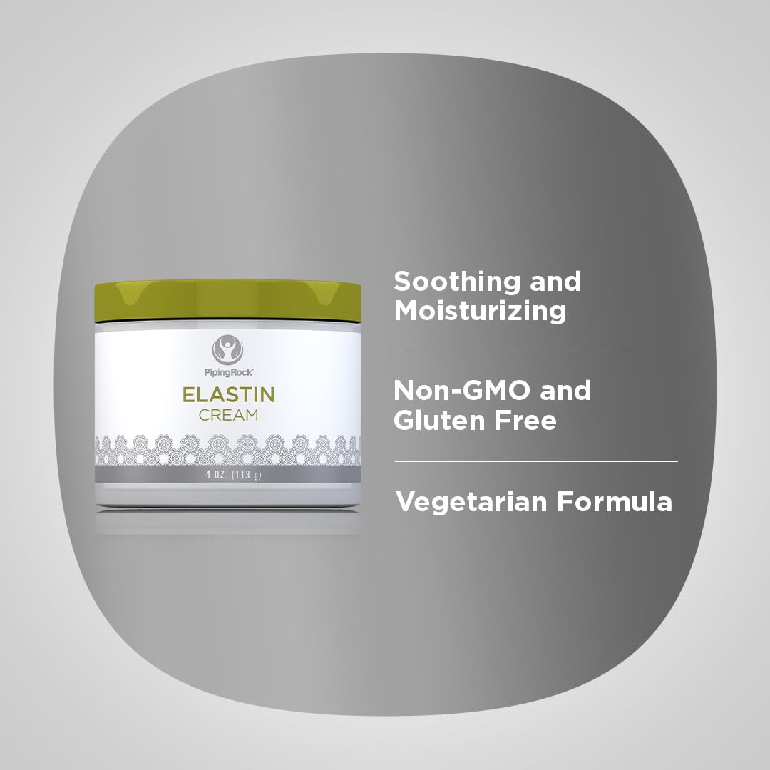 Piping Rock cream being used on face portraying lightweight daily moisturizing