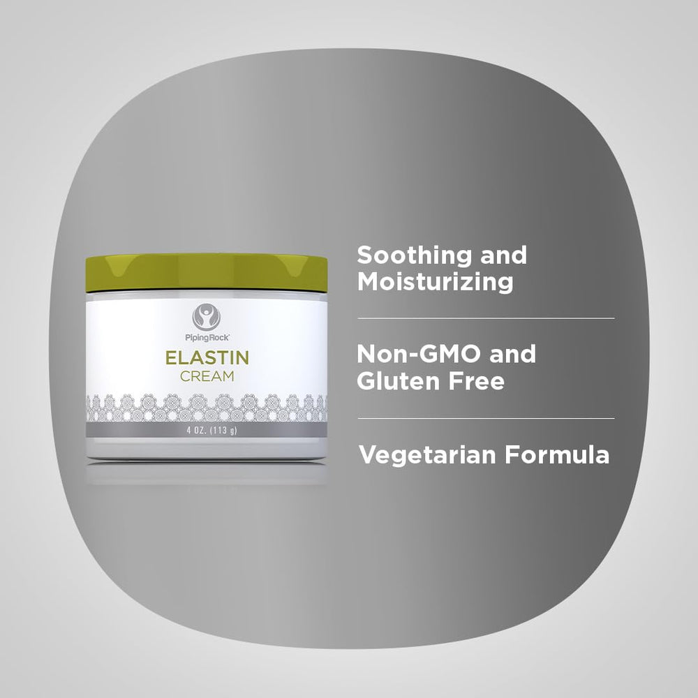 Piping Rock cream being used on face portraying lightweight daily moisturizing