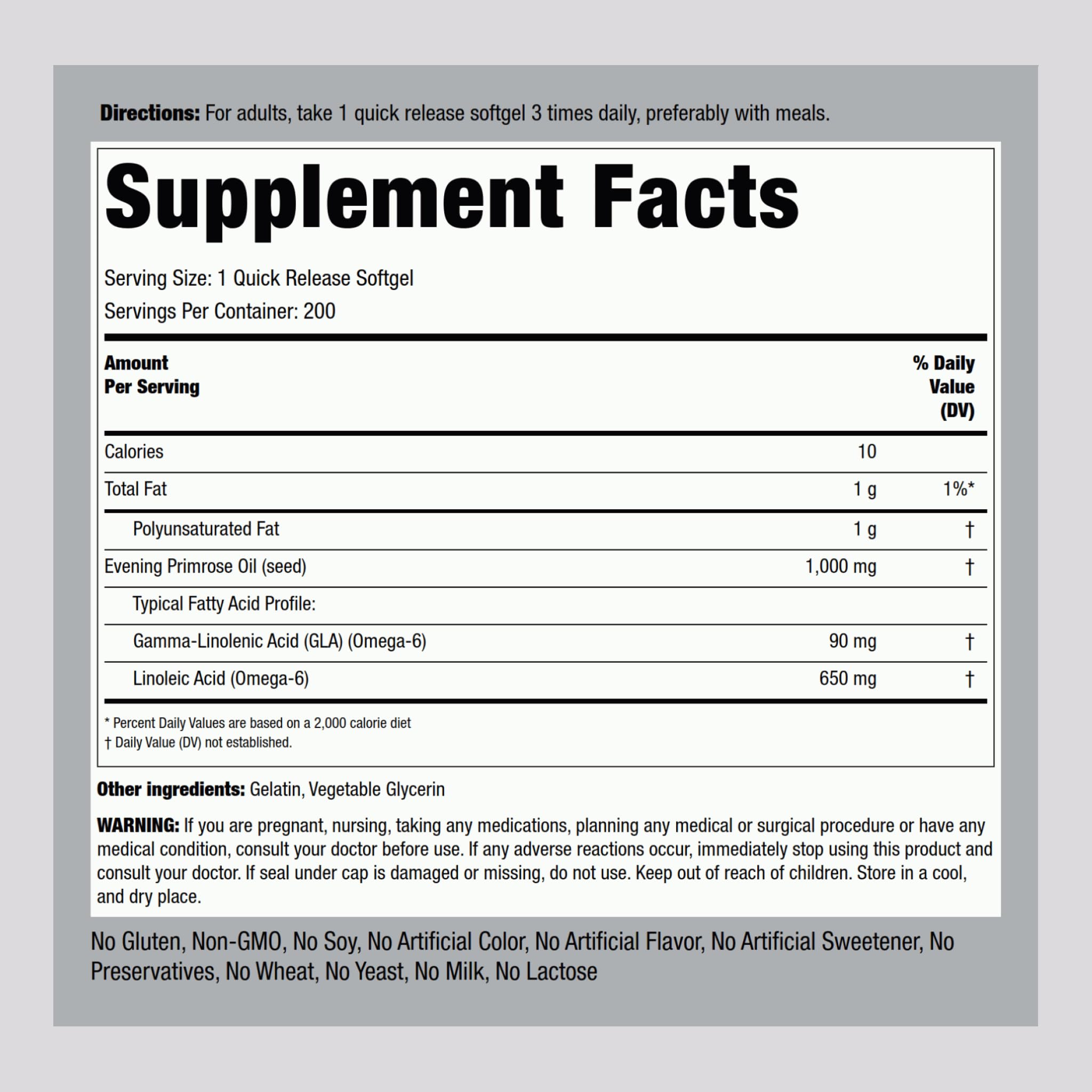 Piping Rock softgels close-up highlighting quick-release design and ease