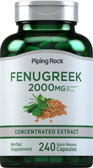 Piping Rock front packaging showing 240-capsule bottle and clear labeling for long supply