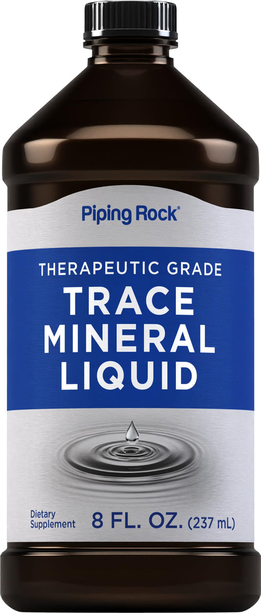 Piping Rock front label showing product name and benefits for easy identification
