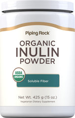 Piping Rock front packaging showing 15 oz jar and benefits