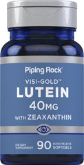 Piping Rock front packaging showing bottle and label, clear brand and benefit