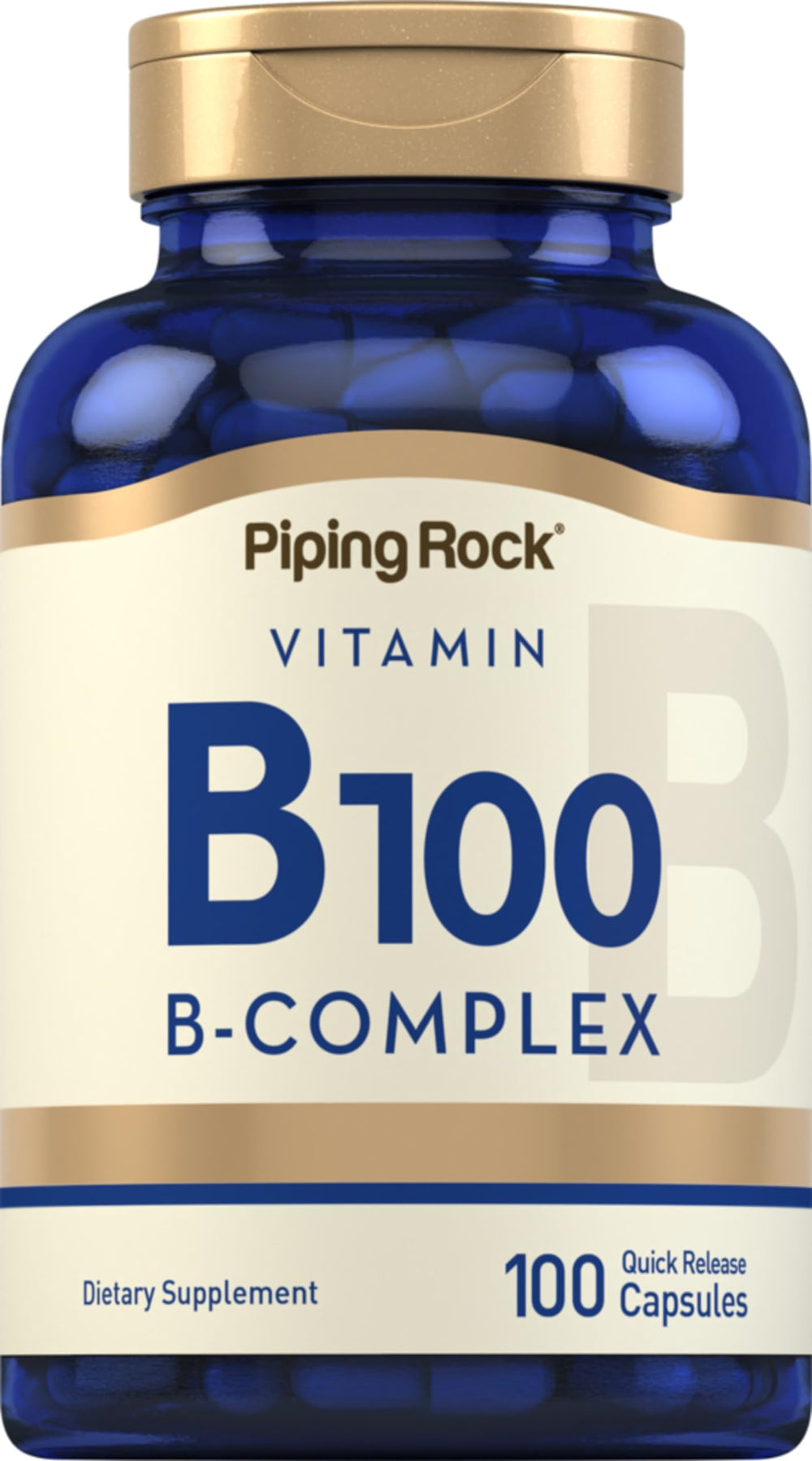 Piping Rock front packaging showing bottle and product name for easy identification