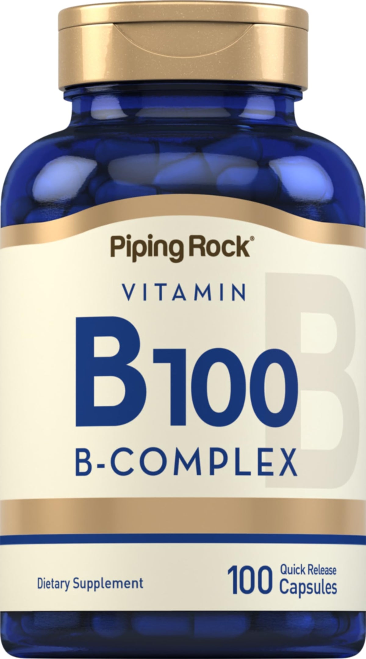Piping Rock front packaging showing bottle and product name for easy identification
