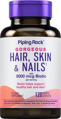Piping Rock front packaging showing bottle and product benefit