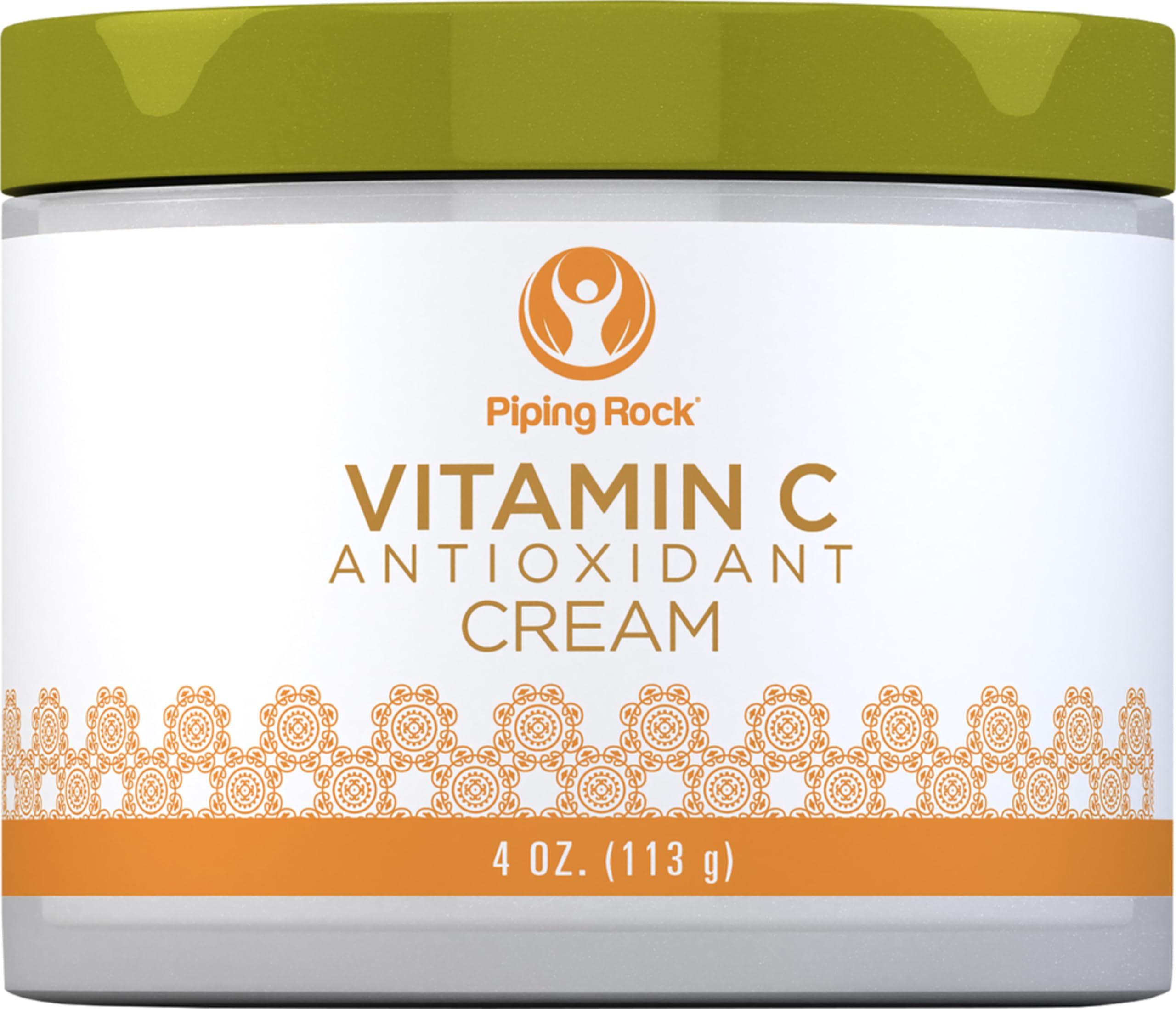 Piping Rock front packaging showing jar and branding with clear ingredient focus