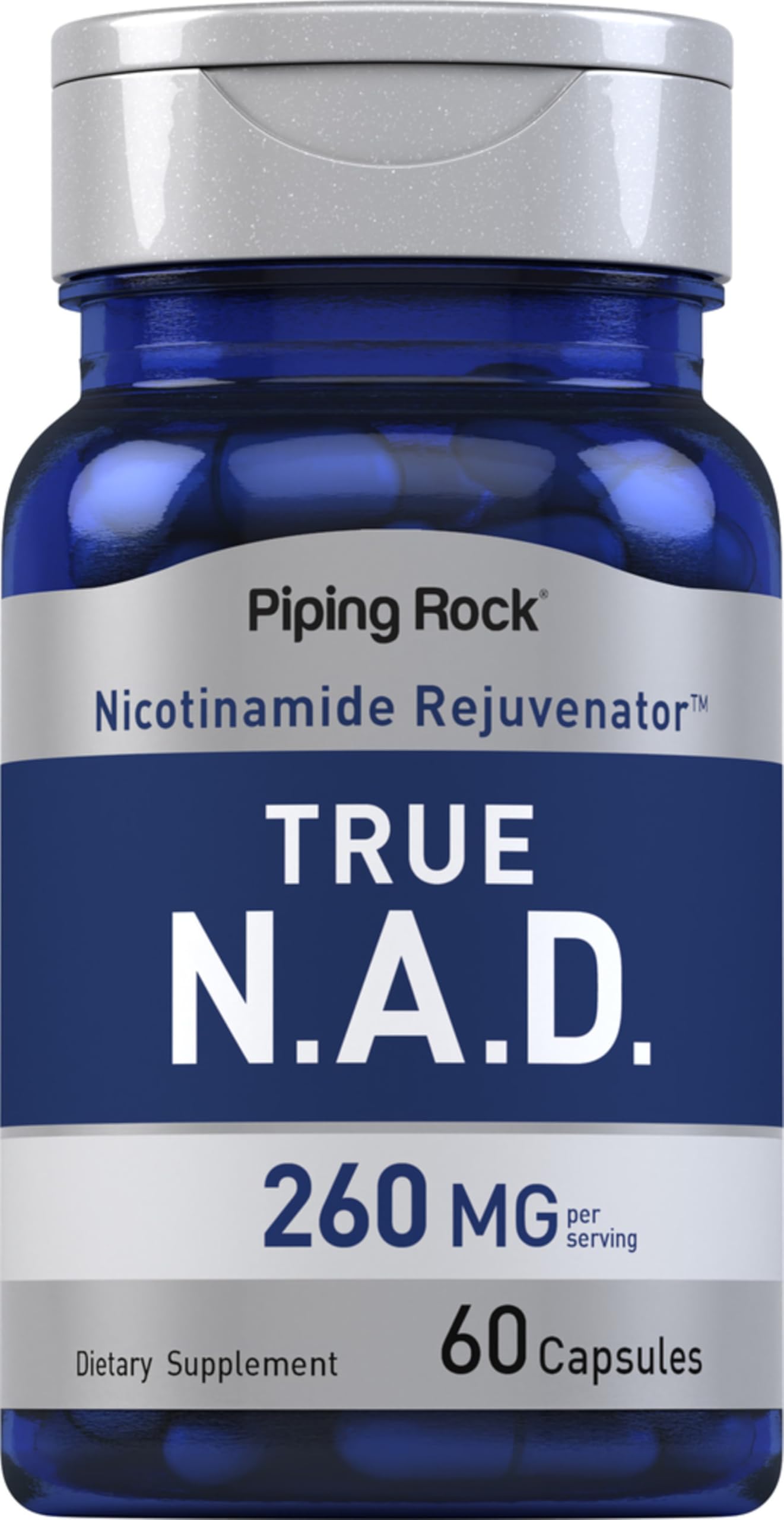 Piping Rock front packaging showing bottle and product name for clear identification and trust