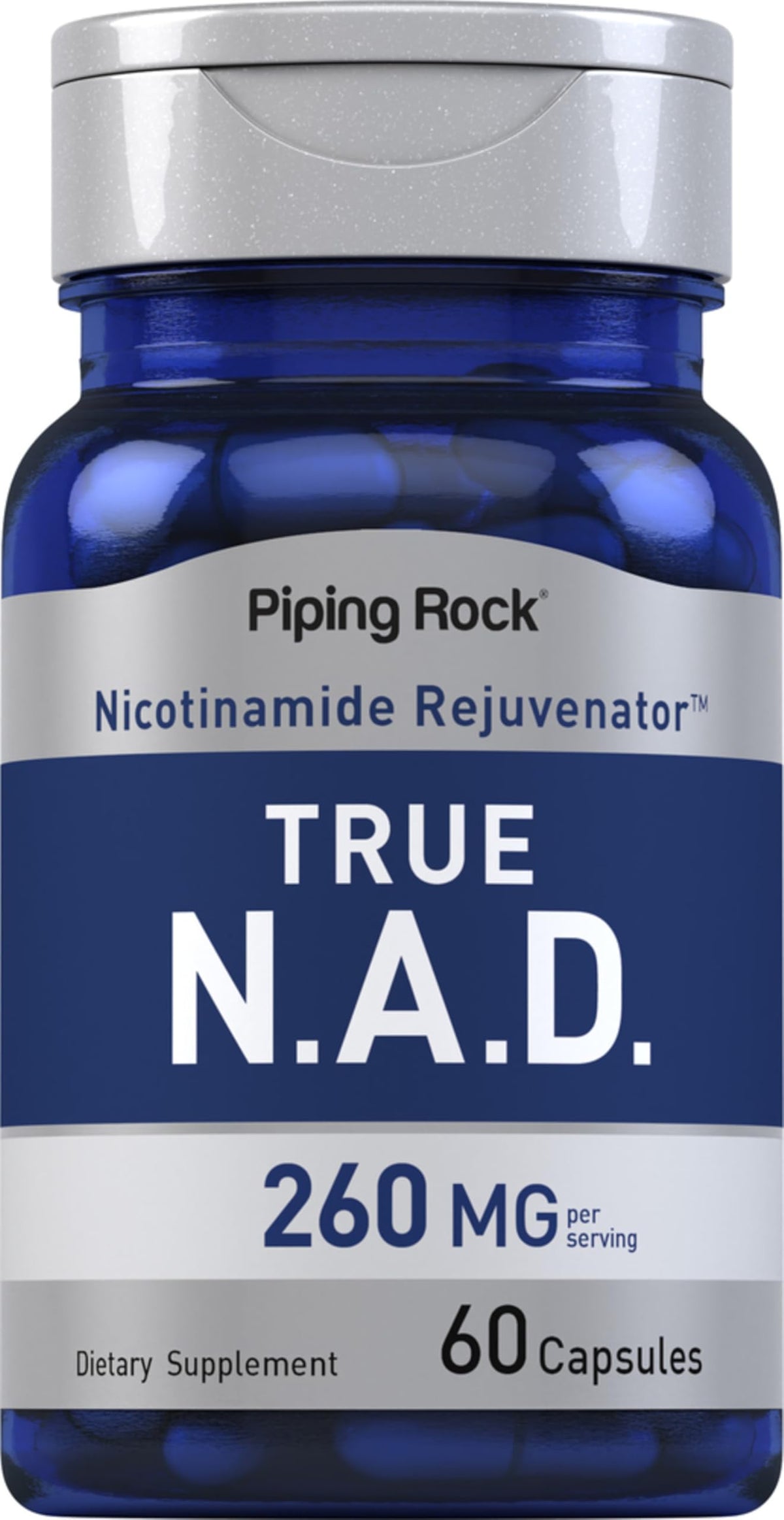 Piping Rock front packaging showing bottle and product name for clear identification and trust