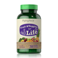 Piping Rock front label showing bottle and product identity for easy recognition
