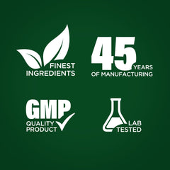 Piping Rock label detail highlighting non-GMO and gluten-free, trust and safety benefit