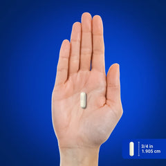 Supplement facts panel of Piping Rock GABA showing single-ingredient transparency