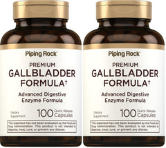 Piping Rock Gallbladder Supplement bottle with 100 capsules