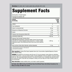 Two bottles of Piping Rock joint support supplement