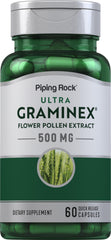 Piping Rock bottle front view showing product and serving count benefit