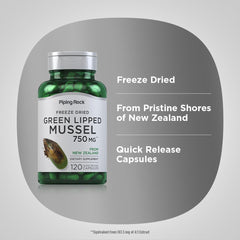 New Zealand sourced green-lipped mussel supplement