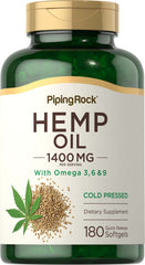 Piping Rock front packaging showing bottle and product branding for easy identification