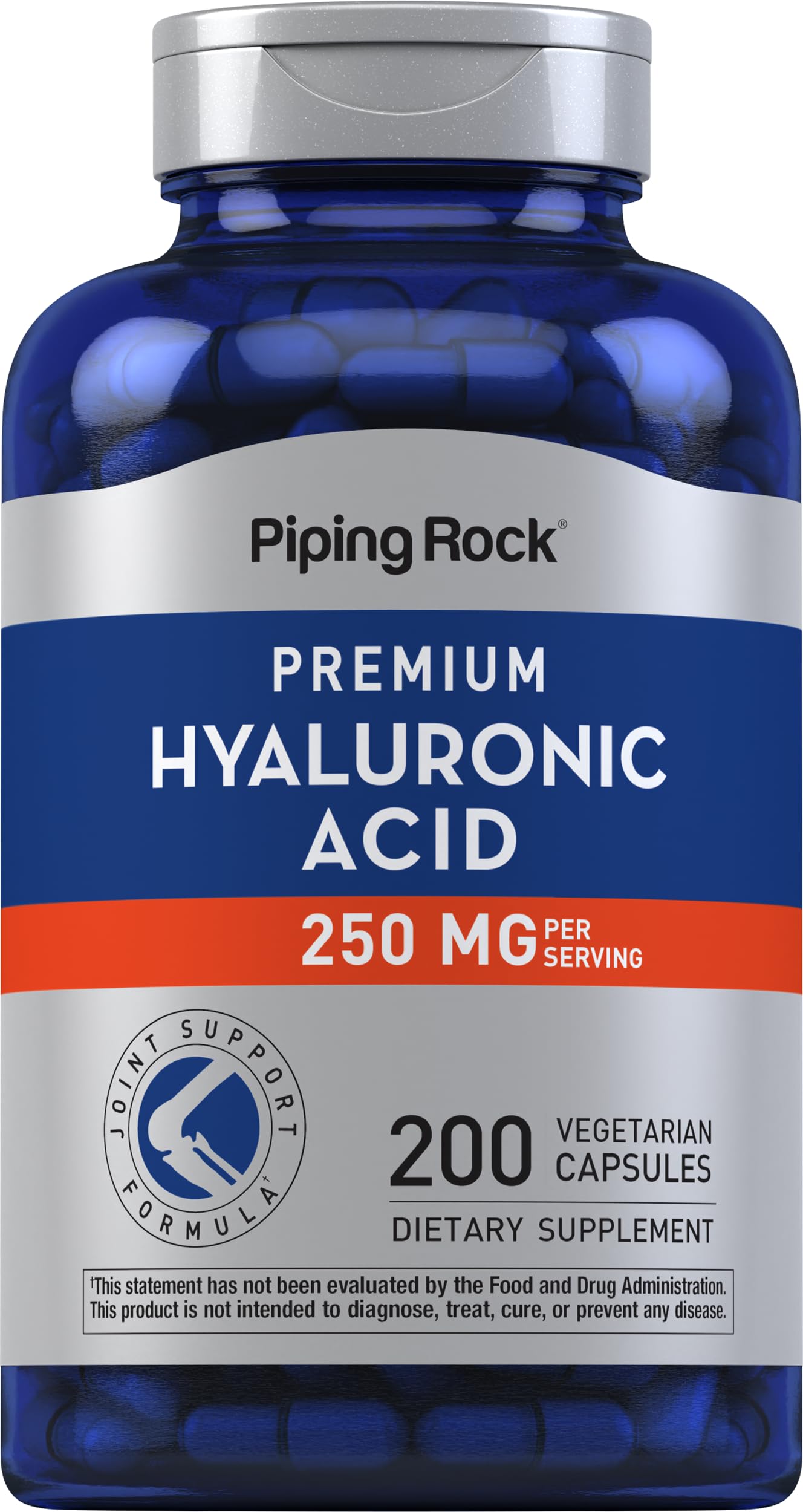 Piping Rock front bottle view showing label and capsule count benefit