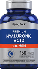 Piping Rock front bottle view showing label and 160 capsule count for long supply