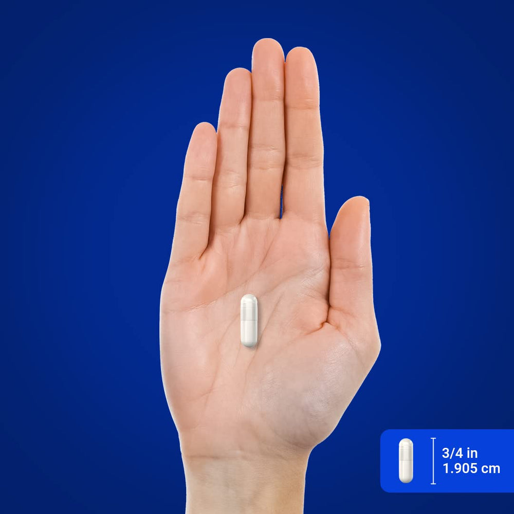 Back view of Pack of 2 Hyaluronic Acid supplement