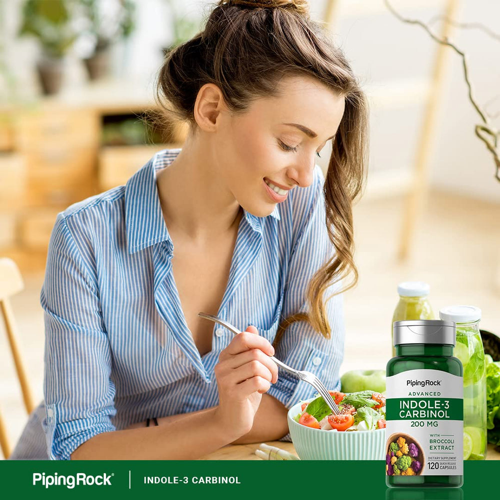 Piping Rock Indole-3-Carbinol pack of 2 bottles