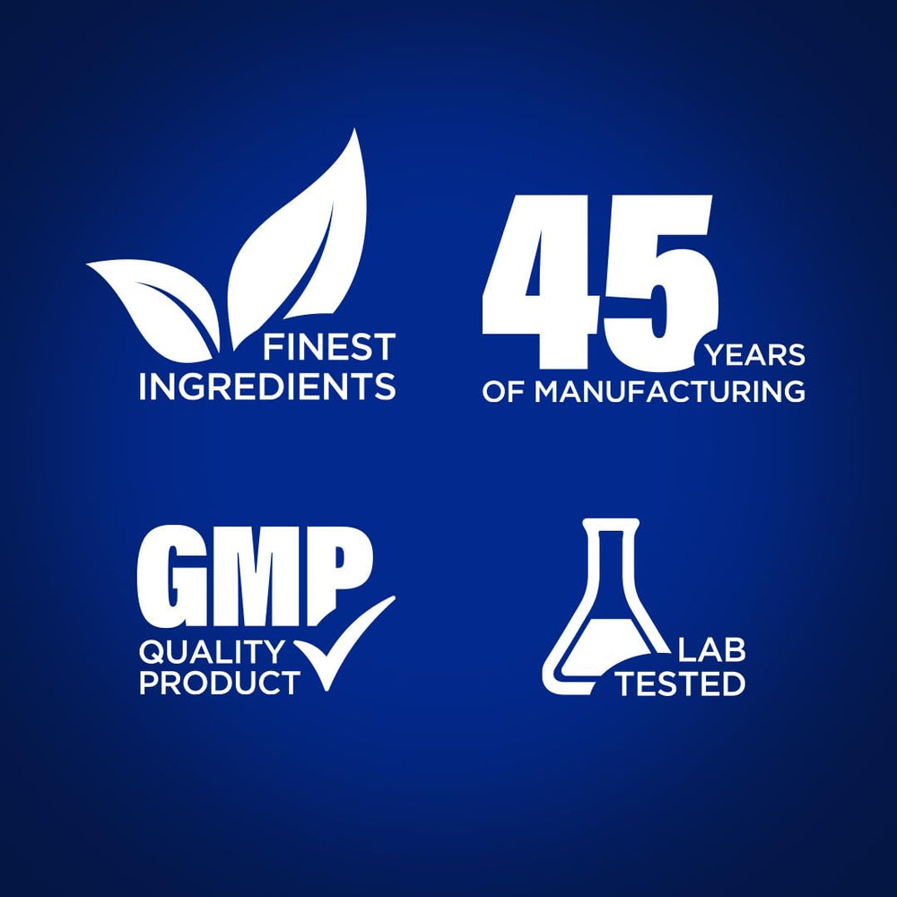 Piping Rock bottle beside ingredient list for transparency