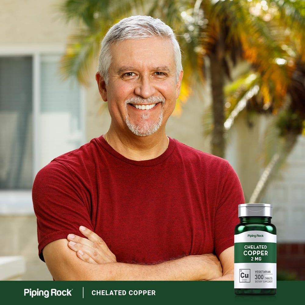 Piping Rock supplement facts panel and ingredients list emphasizing trusted sourcing